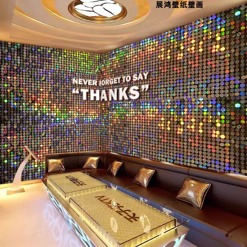 ktv酒吧背景墙纸酒店3d发光线条壁画音乐烧烤店铺包厢网红壁纸,淘宝优惠券,粉丝福利购,淘宝优惠卷