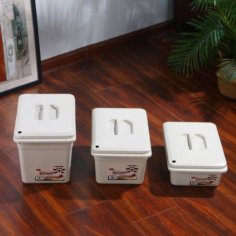 Waste water bucket tea bucket Kung Fu tea set accessories tea ceremony tea table drainage bucket household small filter tea bucket drainage