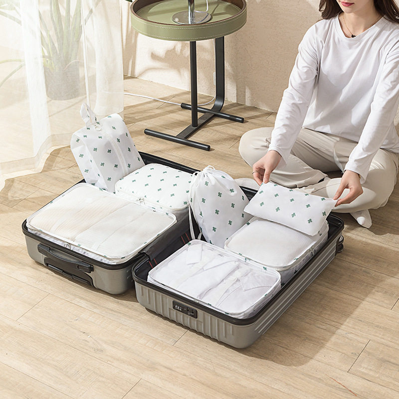 旅行收纳袋行李箱收纳内衣内裤分装整理袋子旅游衣物分类套装神器,淘宝优惠券,粉丝福利购,淘宝优惠卷