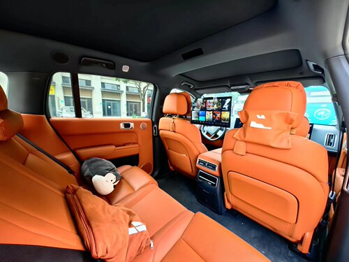 理想汽车座椅靠枕懒人平板电脑支架车载头枕支架便携式平板支架 - 图3