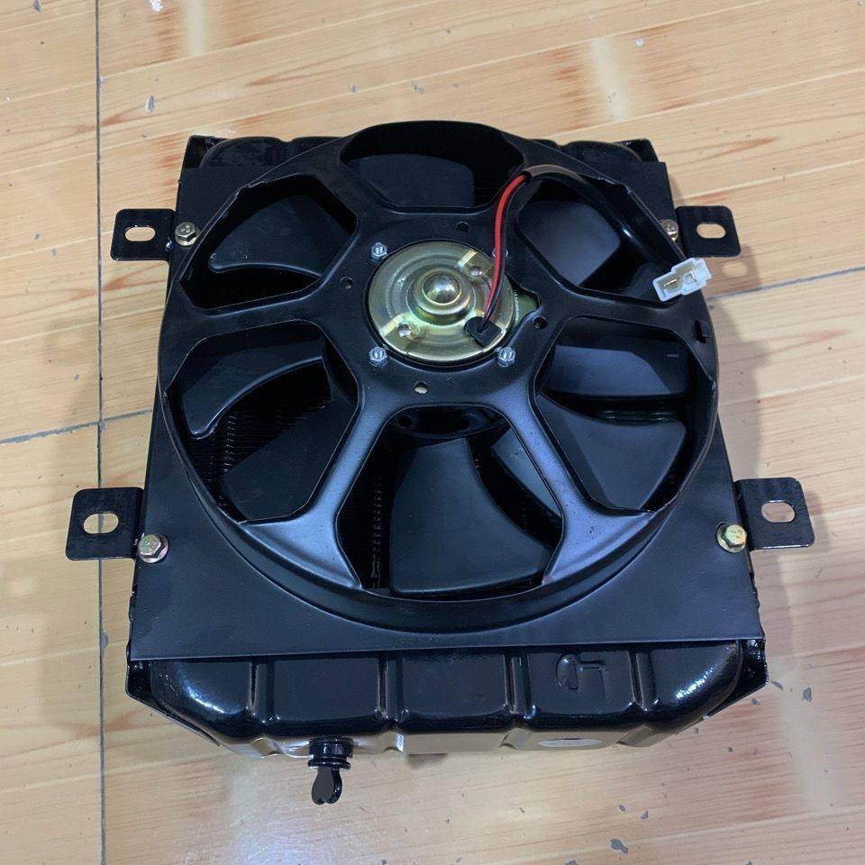 农用车四轮车拖拉机单缸柴油机带风扇整体式循环水散热器水箱总成,淘宝优惠券,粉丝福利购,淘宝优惠卷