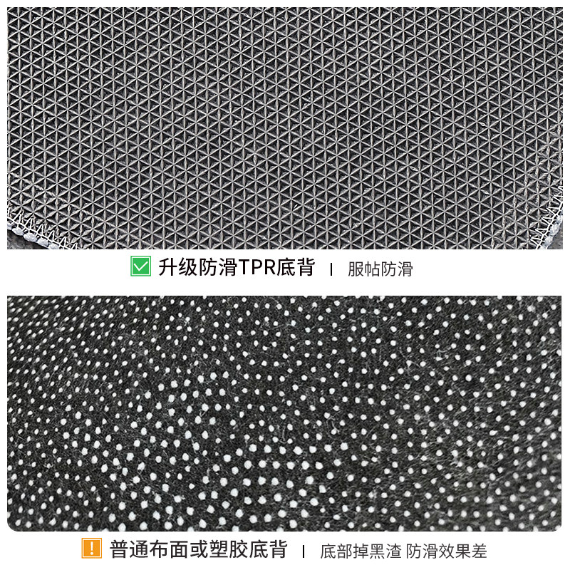 Newly upgraded entrance doormat material is anti-slip and stain-resistant