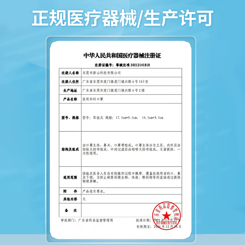 醫用外科口罩一次性醫療成人兒童正品三層防護透氣滅菌獨立包裝_聆懿旗艦店_醫療器械