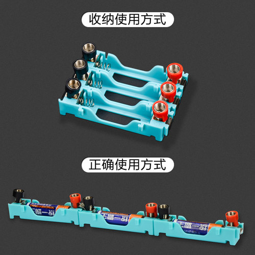 物理实验器材配件初中电学实验单刀双掷开关灯座电阻小灯泡滑动变阻器串并联电路5号电池盒电阻箱电流电压表 - 图3