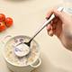 304 stainless steel spoon, high-end and exquisite spoon, Western food, high-quality, long-handled, deep soup spoon