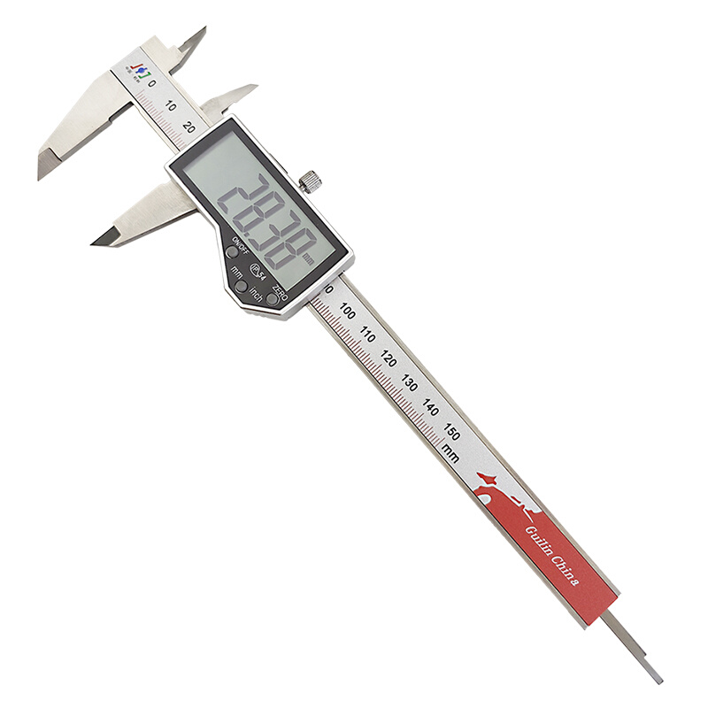 超大屏电子数显卡尺0-150mm游标卡尺0.01内径外径测量