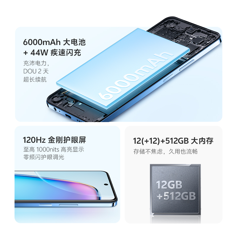 【赠vivo原装耳机】vivo Y200i新品5G智能拍照手机大内存大电池长续航vivo官方旗舰店正品功能机学生 - 图2