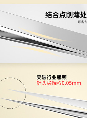 超尖细胞夹粉刺针套装超细去黑