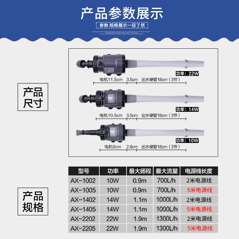 鱼缸换水器森森电动洗沙吸便器水泵管清洁工具抽水神器吸粪屎器 - 图2