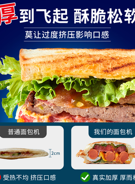 明星都在用美式复古三明治早餐机