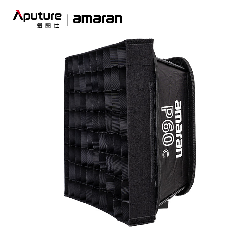 Aputure/爱图仕 艾蒙拉 Amaran P60c RGB 彩色摄影灯led室内电商抖音短视频特效补光灯60w全彩摄像三灯套装 - 图1