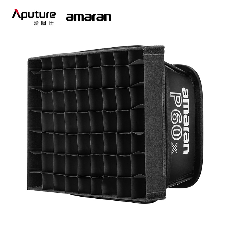 Aputure/爱图仕 艾蒙拉 Amaran P60x 双色温摄影LED补光灯电商抖音直播人像美颜拍照灯60w可调色温三灯套装 - 图1