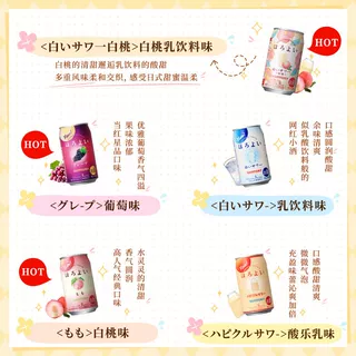 日本和乐怡进口鸡尾酒气泡酒啤酒 微醺低度预调酒女士果酒350ml*6,淘宝优惠券,粉丝福利购,淘宝优惠卷