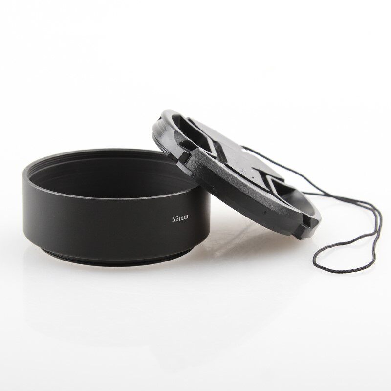 52mm金属遮光罩HR-2 适用50 1.8D 1.4D标头35mm/2D 1.8G定焦镜头 - 图0