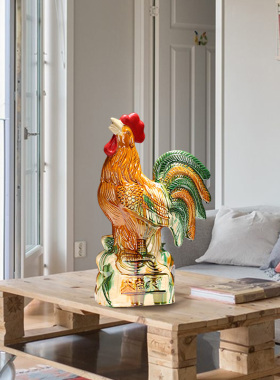 陶瓷鸡摆件生肖公鸡工艺大吉大利