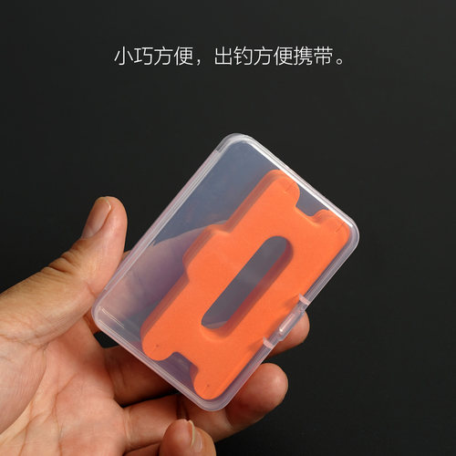老季浮漂泡沫EVA主线板绕线板缠线板溪流钓传统钓垂钓小配件套盒 - 图3