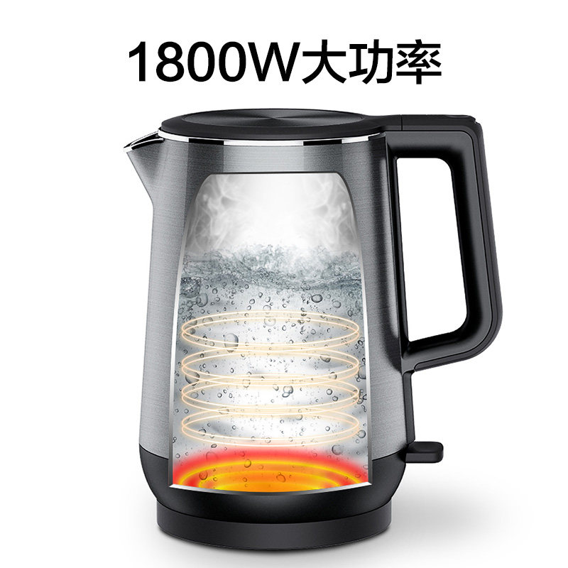 美的食色电304不锈钢家用器热水壶 美的食色生活电热水壶