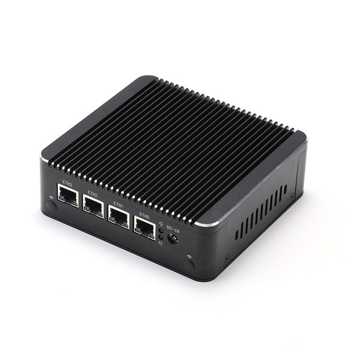 康耐信N2940软路由器整机4个1G网卡I210迷你静音工控整机支持WINDOWS,LIUNX/centos/ubuntu/istoreOS - 图1