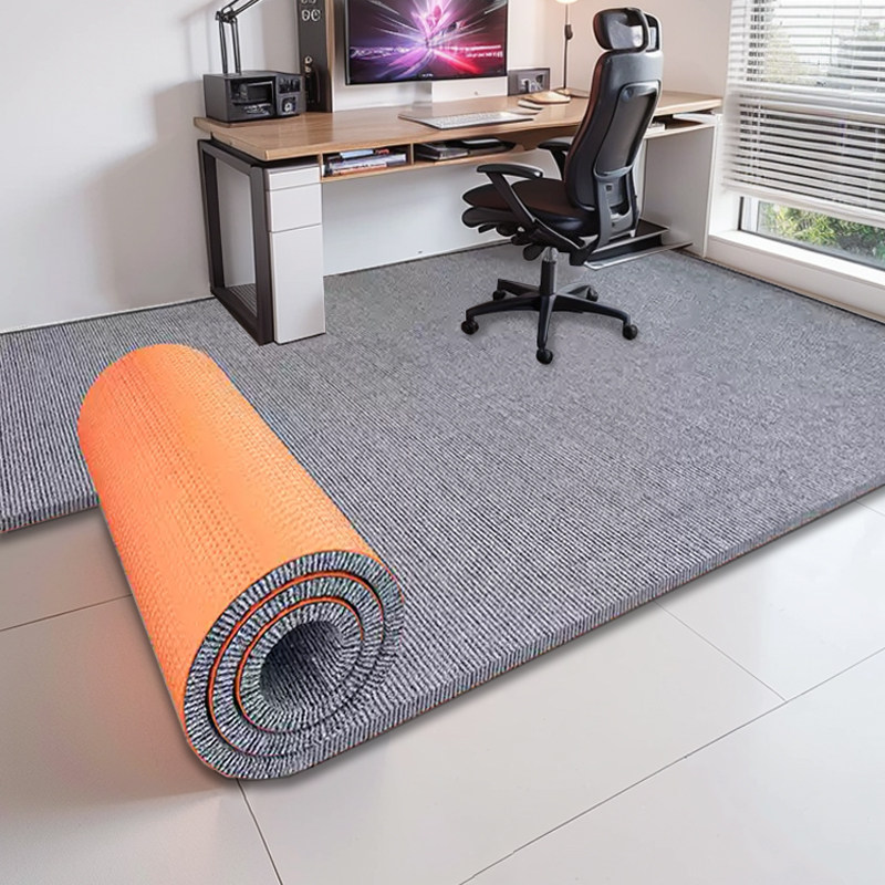 书房地毯隔音加厚电竞房转椅地垫卧室静音防滑地板保护可裁剪垫子,淘宝优惠券,粉丝福利购,淘宝优惠卷