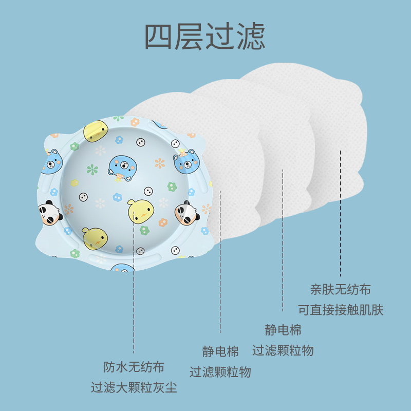 婴儿口罩0到6月12月3d立体新生宝宝专用3月幼儿0-3岁秋冬儿童口罩 - 图0