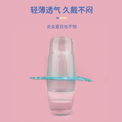儿童口罩3d立体3-8到12岁女孩男童一次性透气小孩专用防护口耳罩 - 图1