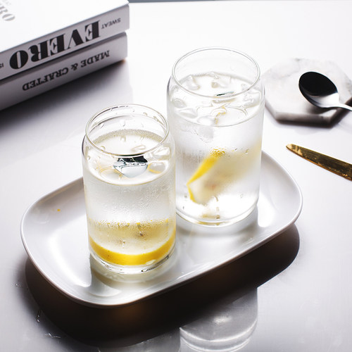 网红ins风可乐杯创意玻璃水杯子咖啡杯易拉罐杯子奶茶杯鸡尾酒杯 - 图3