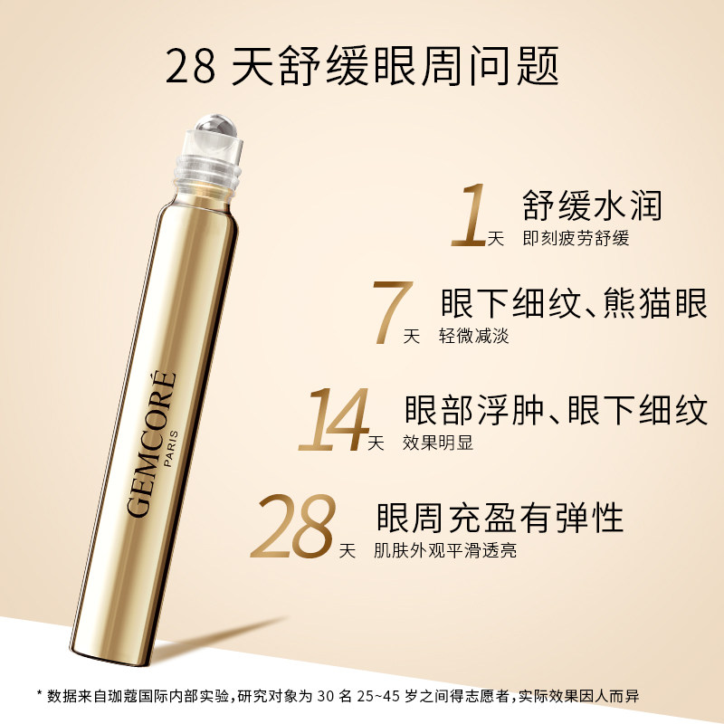 gemcore /珈蔻眼部修护滚珠按摩霜 GEMCORE眼部精华