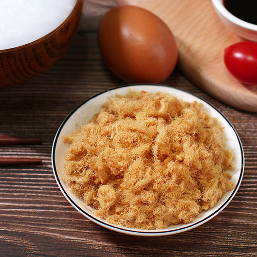 香菲语黑土猪肉松250g美味腿肉松儿童营养零食 - 图0