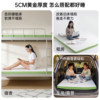 Natural latex mattress imported from Thailand with high resilience and breathability