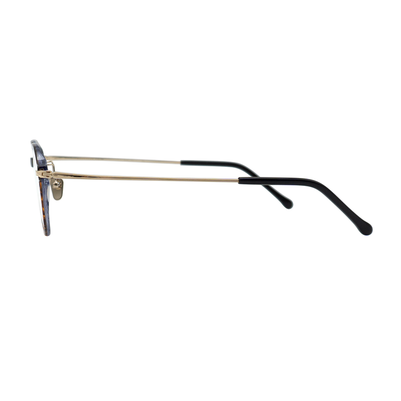 masunaga增永眼镜框男女日本手工圆框钛+板材近视眼镜架GMS-834-图2