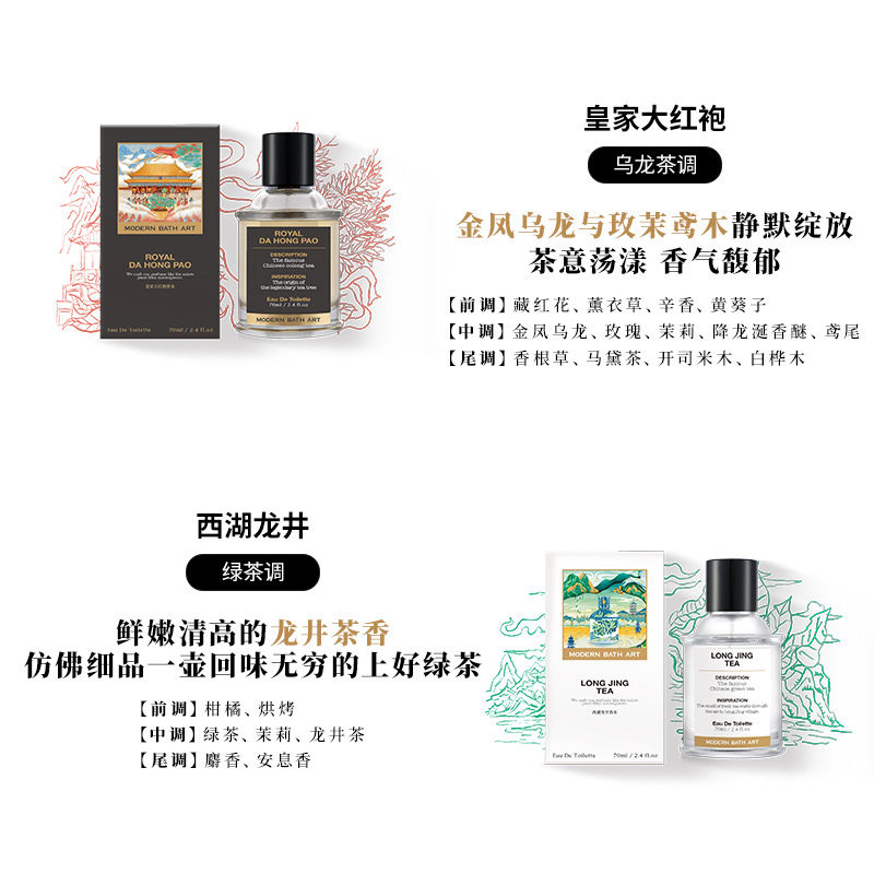 摩登巴赫白桃金桂桂花皇家持久香水 modernbathart香水