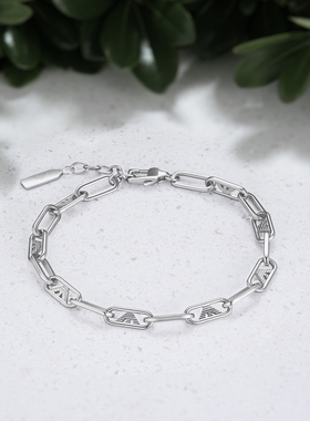 阿玛尼男士古巴项链手链