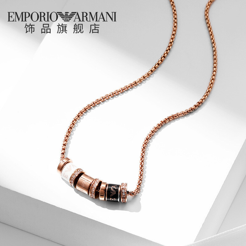 【armani小蛮腰】阿玛尼女轻奢锁骨链 emporioarmani饰品项链