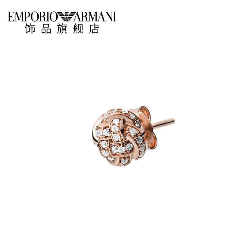 【情人节礼物】armani阿玛尼女银耳钉 emporioarmani饰品耳钉