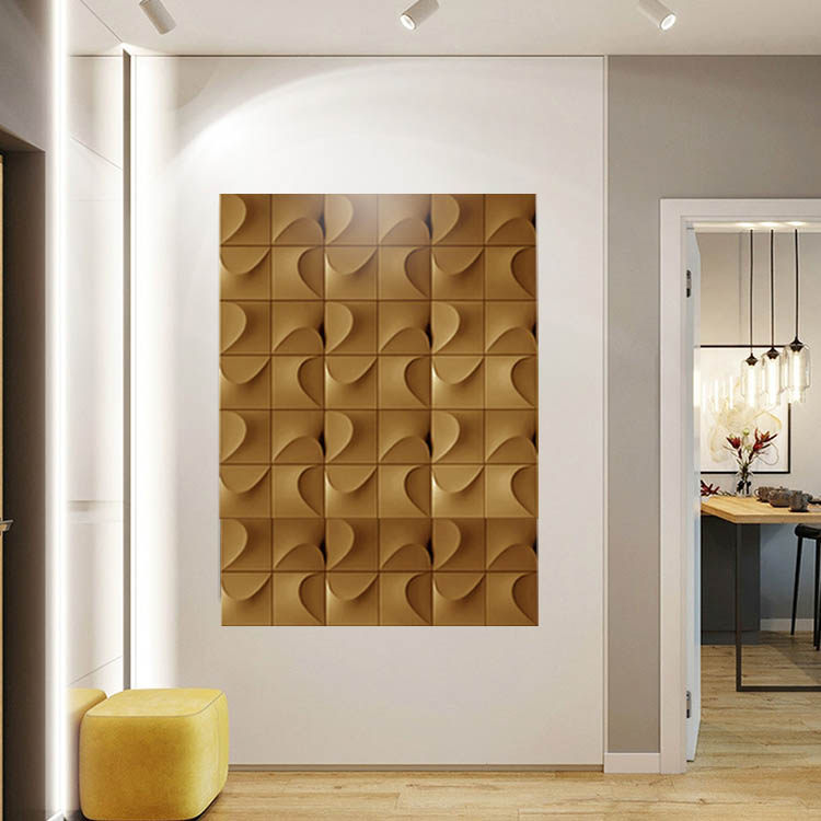 立体造型吸音板聚酯纤维模块办公室墙面装饰影院KTV定制3d吸音体
