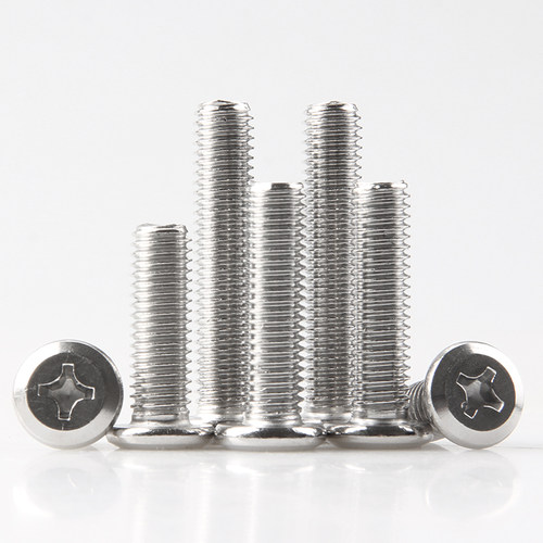 不锈钢304倒边十字螺丝斜平头家具螺钉M3M4M5M6M8*12x14x16x18x20 - 图1