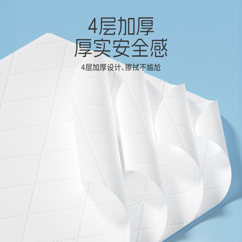 10包抽纸大包纸巾整箱家庭实惠装卫生纸家用餐巾纸面巾纸擦手纸-图0