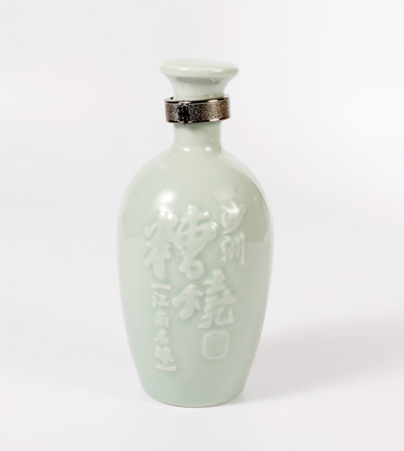 整箱6瓶糟烧原浆白酒沙洲优黄青瓷瓶38度白酒550ML*6瓶装 - 图1