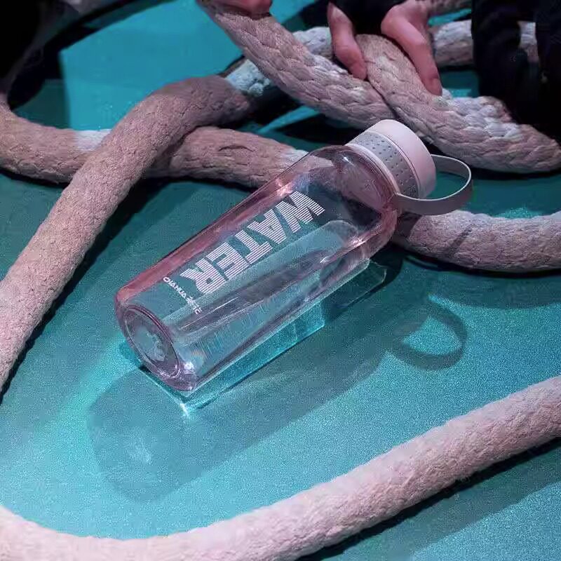 茶花水杯运动夏季大容量女男生水壶儿童杯子塑料学生杯便携耐高温