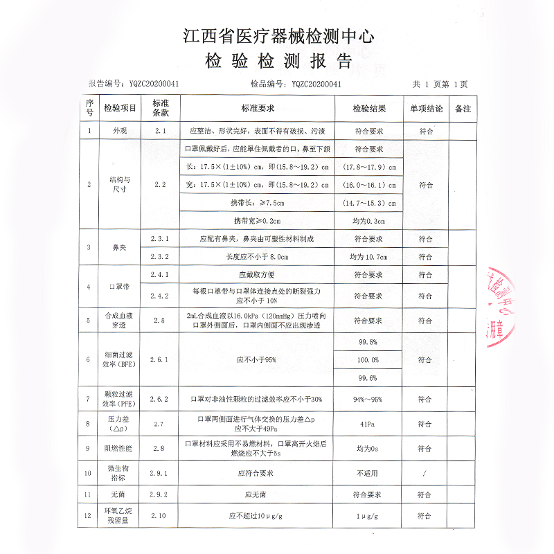 维德医疗一次性医用外科口罩灭菌医疗机构无菌防护病菌用品50只 - 图1