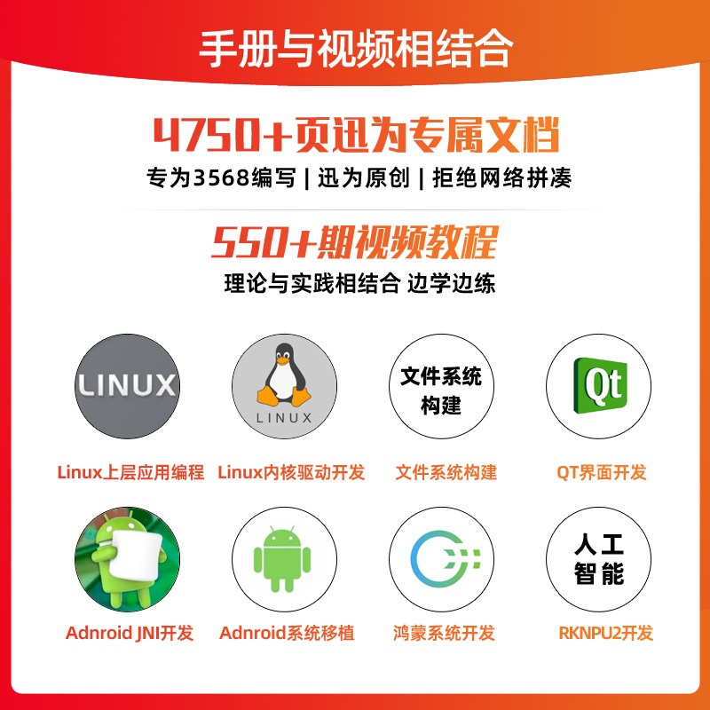 迅为RK3568开发板ARM3568J核心板瑞芯微人工智能AI鸿蒙Linux安卓 - 图1