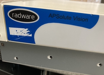 Support the APSolute Vision load balancing APSolute Application Delivery