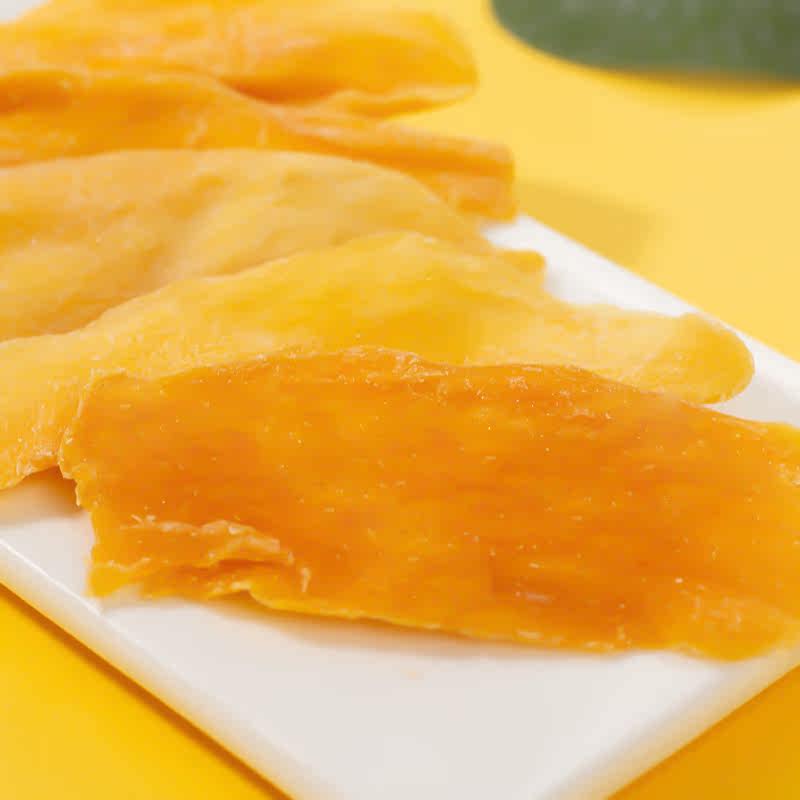 鹭小白柬埔寨芒果条果脯大片芒果干 鹭小白食品芒果干