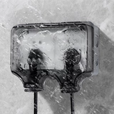 Водонепроницаемое гнездо в ванной комнате защитная крышка туалетной комнаты тянет два наружных дождевых коробки.