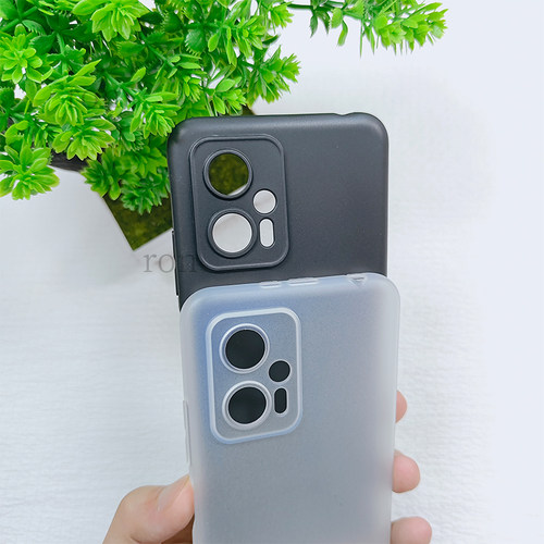 红米note11TPro手机壳11TPor+小米新款5G纯色n11保护套not全包11t防摔pro十加redmi男noto女nont外壳nt钢化膜 - 图3