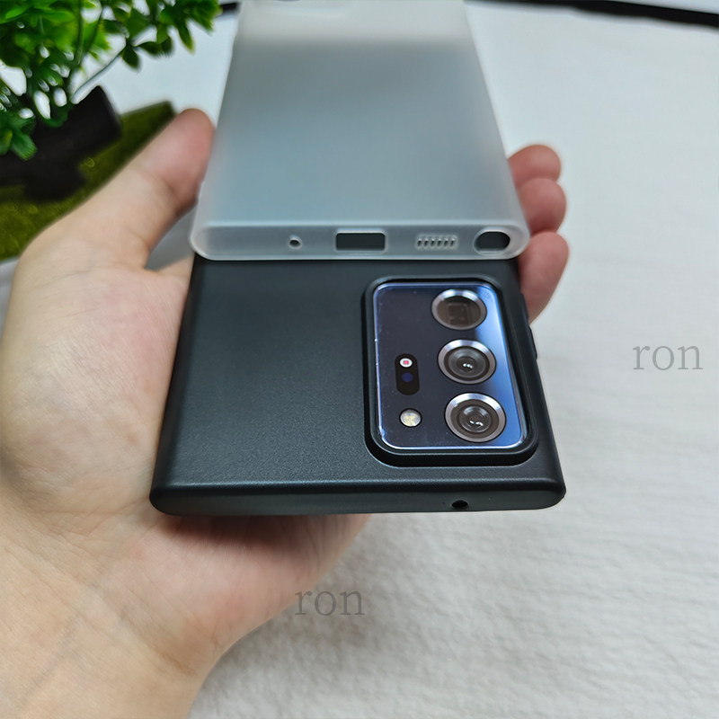适用三星note20ultra手机壳samsungnote20u纯色磨砂硅胶N9860保护套n全包防摔galaxynote男uitra女nont外壳潮 - 图1