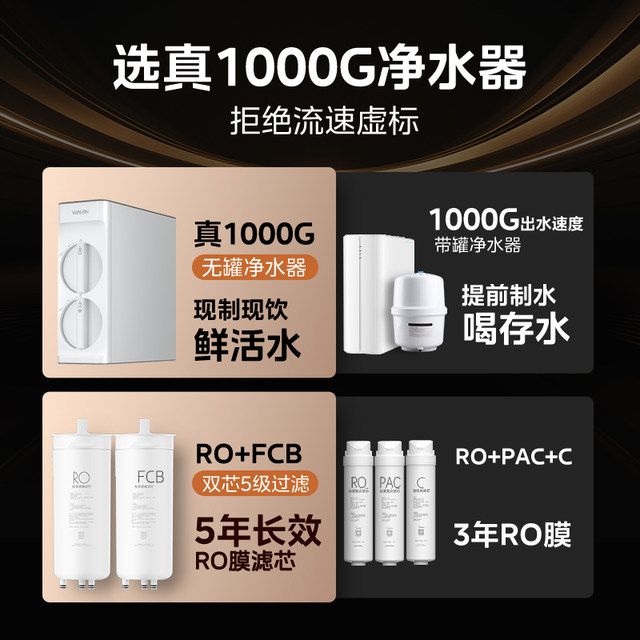 Midea RO reverse osmosis water purification instant hot pipeline machine set