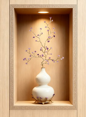 紫气东来新中式葫芦摆件