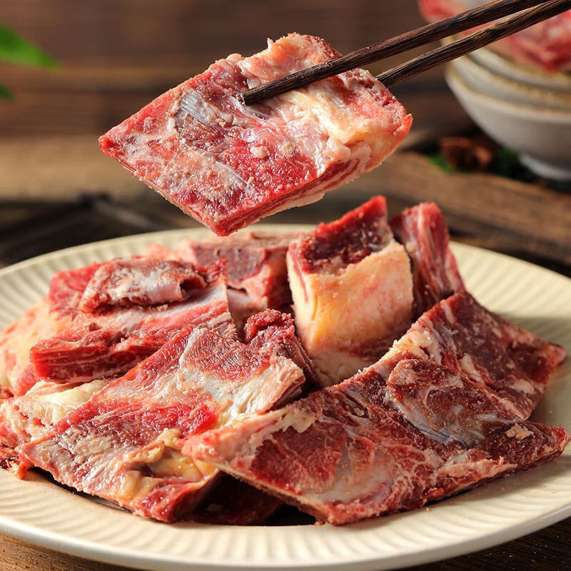 炖汤牛排骨牛肉整切牛肋排牛仔骨黄牛带肉生鲜牛肉火锅食材