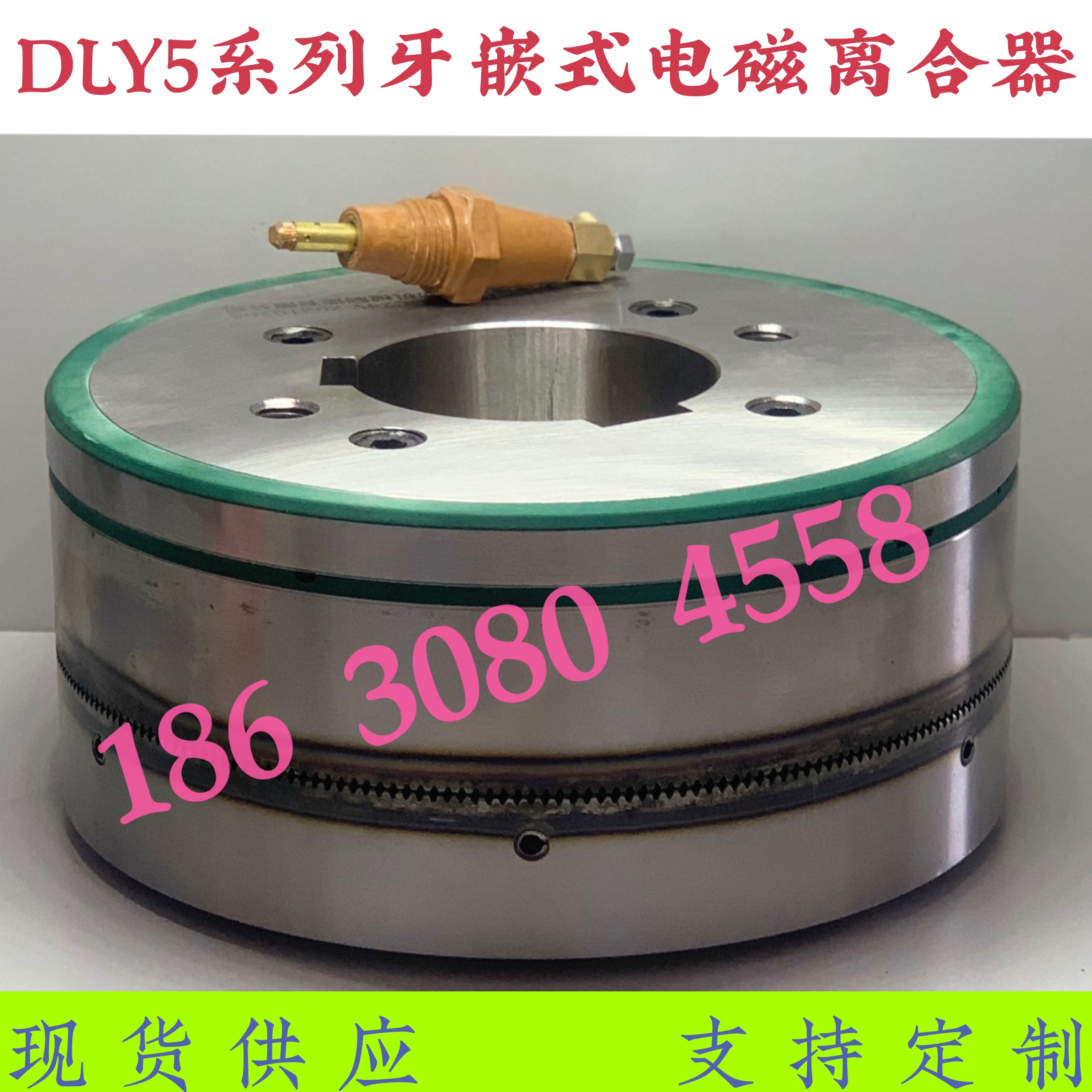 DLY5大扭矩牙嵌式电磁离合器2A5A10A16A25A63A100ADC24v质保一年 - 图0